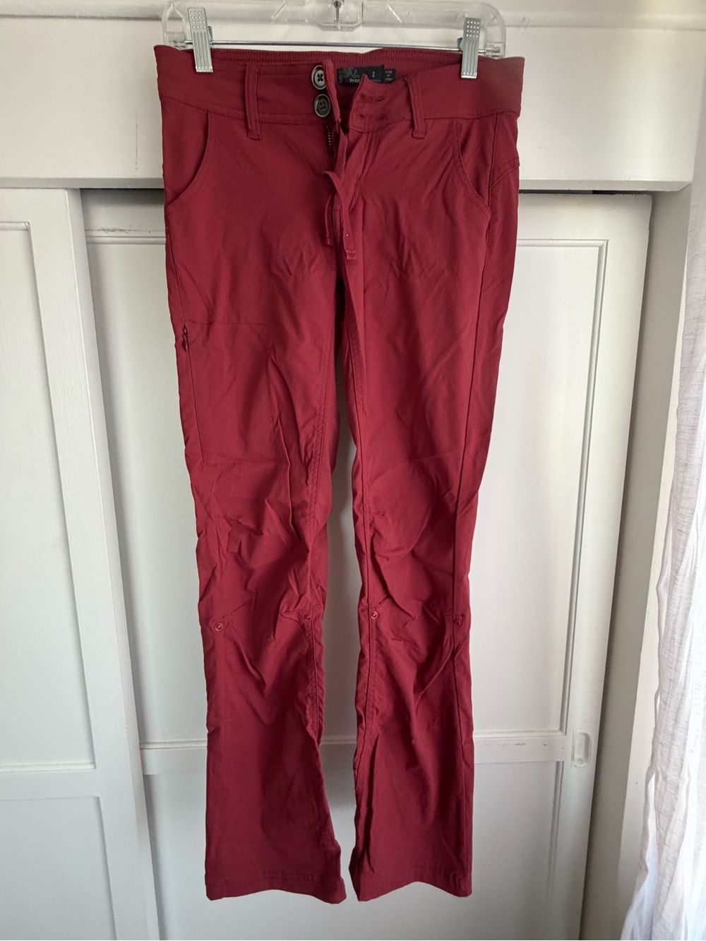 Prana Halle Pants in Red
